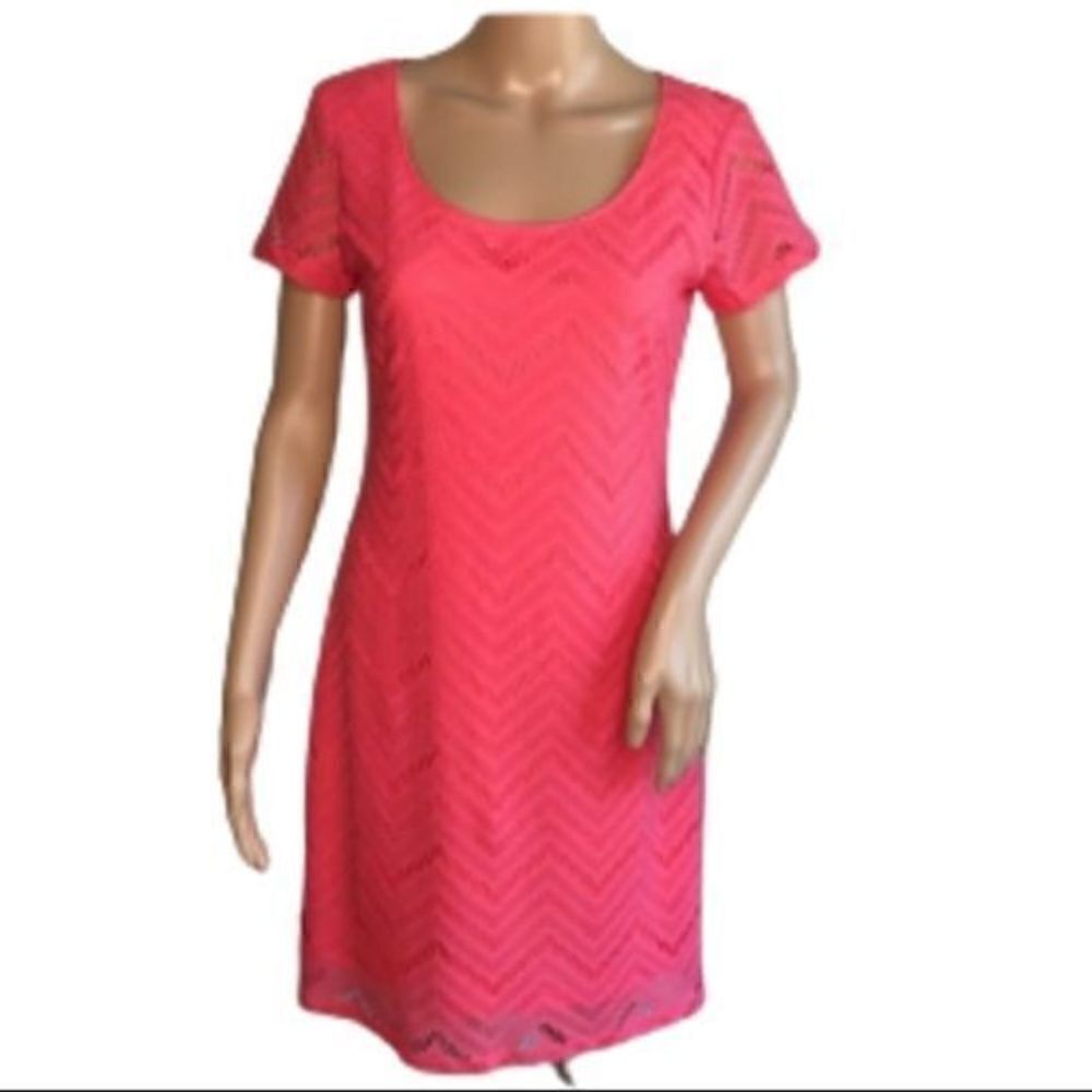 NWT. Tiana B Coral Dress